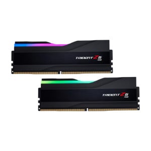 Оперативная память G.SKILL Trident Z5 RGB, 32Гб DDR5 (2x16 Гб), 7600 МГц, CL36, F5-7600J3646G16GX2-TZ5RK, черный