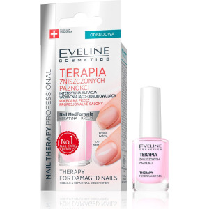 Eveline Cosmetics Nail Therapy Профессиональная терапия для укрепления и восстановления поврежденных ногтей 12мл