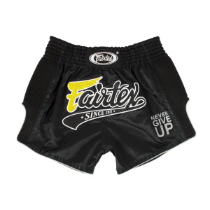 Шорты для тайского бокса Fairtex BS1708, размер S, черный