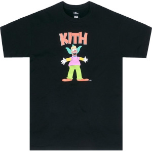 Футболка Kith For The Simpsons Krusty Tee 'Black', черный