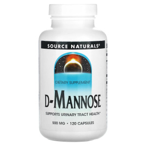 Source Naturals D-манноза 500 мг 120 капсул