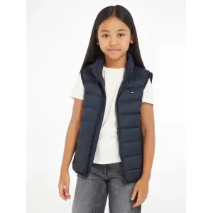 Пуховик Tommy Hilfiger "U ESSENTIAL LIGHT VEST", детский Kids Junior MiniMe, для детей, синий