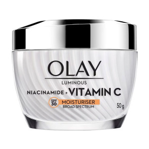 Olay Светящийся увлажняющий крем с ниацинамидом и витамином С SPF30, 50 г,  Orange