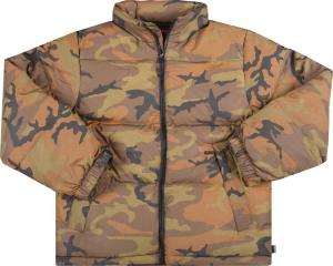 Reflective camo down jacket hotsell