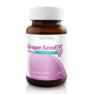 Экстракт виноградных косточек Vistra, 60 мг, 30 капсул
