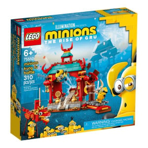 Конструктор LEGO Minions 75550 Миньоны: бойцы кунг-фу