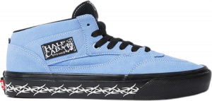 Light blue and black vans discount