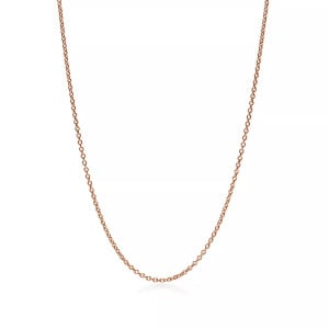 Цепочка Tiffany & Co. Rose Gold, розовое золото