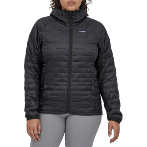 Толстовка Patagonia Micro Puff с капюшоном, черный