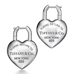 Серьги Tiffany & Co. Return to Tiffany Full Heart, серебро