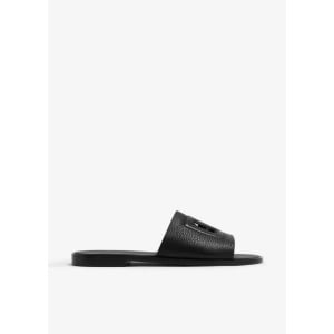 Сандалии Dolce&Gabbana Calfskin Slide, черный