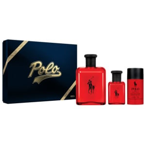 Туалетная вода унисекс Polo Red Cofre para Navidad EDT + DEO Ralph Lauren, EDT 125 ml + EDT 40 ml + DEO 75 g