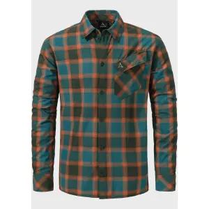 Рубашка Schöffel для улицы "Hiking Shirt Style Poplar MNS", зеленый