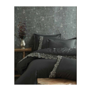 Комплект постельного белья из органического хлопка Ecocotton - Тилсим серый
