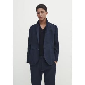 Жакет Massimo Dutti, цвет mottled dark blue