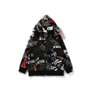 Детская толстовка A Bathing Ape, белый