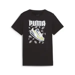 Футболка PUMA «Футболка с графическим рисунком ESS+ LOGO LAB для мальчиков», черный