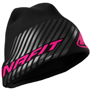 Шапка Dynafit Alpine Reflective Beanie, цвет Black Out Pink Glo