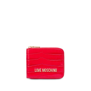 Love Moschino кошелек с логотипом, красный