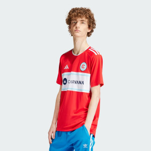 Аутентичный домашний трикотаж Chicago Fire 24/25 Adidas, цвет Vivid Red/Vivid Red/Multi