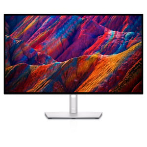 Монитор Dell UltraSharp, 27", 3840x2160, 60 Гц, IPS black, черный/серебристый