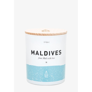 Ароматическая свеча Bougie Parfumee Candle Maldives EQ, белый