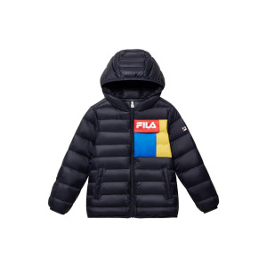 Детский пуховик FILA, цвет Navy