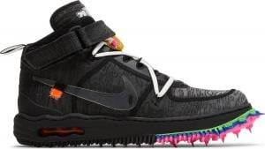 Air force 1 utility mid off white/ black-white hot sale