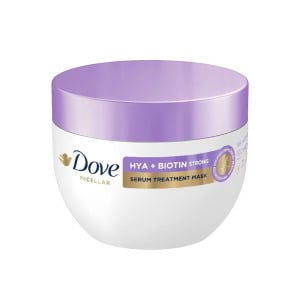 Dove Лечебная маска-сыворотка Hya + Biotin Strong 220 г,  Purple