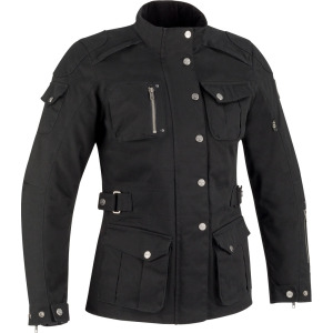 Женская мотоциклетная куртка Segura Baaron с коротким воротником, черный