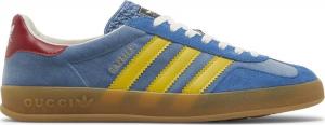 Adidas gazelle blue on sale suede