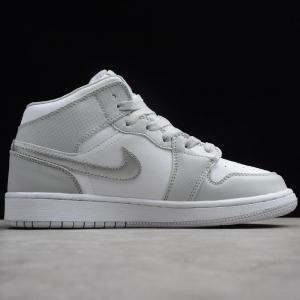 Gray pink and white jordans hot sale