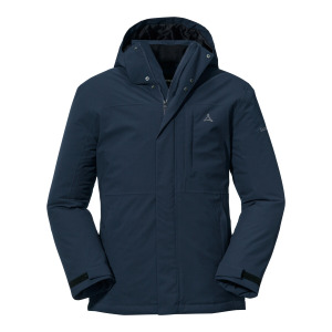 Походная куртка Bastianisee M для походов/улицы/трекинга мужская непромокаемая SCHÖFFEL, темно-синий / темно-синий / темно-синий