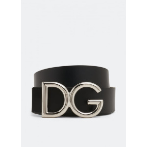 Ремень DOLCE&GABBANA Logo belt, черный
