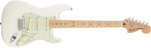 Fender deluxe roadhouse outlet stratocaster olympic white