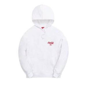 Kith x Coca Cola Ribbon Logo Hoodie White CDEK.Shopping