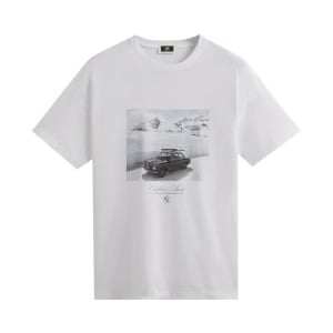 Футболка Kith For BMW Skii Tee 'White', белый