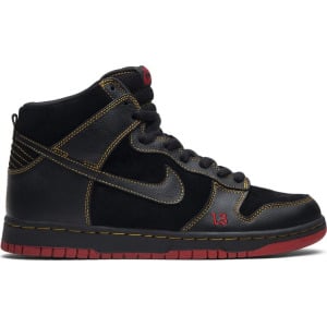 Лимитированные кроссовки Nike Dunk High Pro SB 'Unlucky', черный