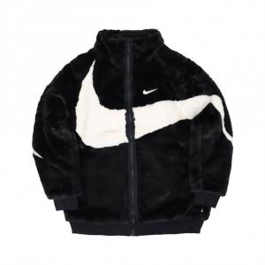 Nike big swoosh fleece jacket sale