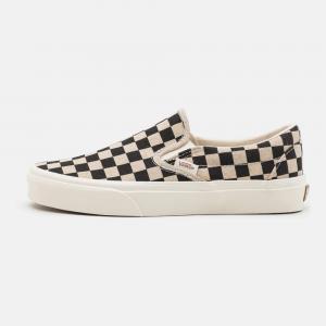 Vans classic slip on off white best sale