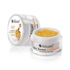 Silcare Quin So Sweet & Natural Lip Scrub Апельсиновый скраб для губ 15г