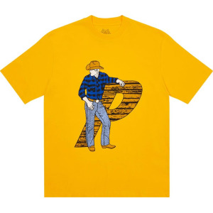 Футболка Palace Saddle Up T-Shirt 'Yellow', желтый