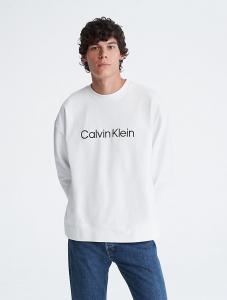 Calvin klein performance best sale logo relaxed sweatshirt