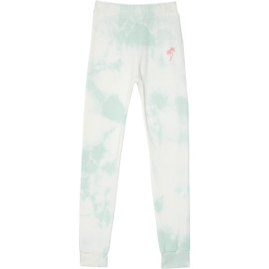 Брюки Tiny Whales Vacation Tie-Dye Joggers, цвет White/Mint Tie-Dye