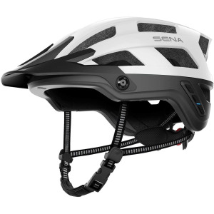 Подключаемый шлем для горного велосипеда Sena M1 EVO, белый