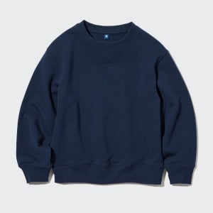 Свитшот Uniqlo Kids Ultra Stretch, синий