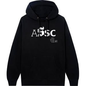 Худи Anti Social Social Club x Fragment Type A Hoodie 'Black', черный