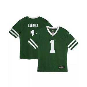 Джерси для дошкольников Ahmad Sauce Gardner Legacy Green New York Jets Game Nike, зеленый