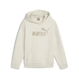 Толстовка PUMA "ESS+ ANIMAL Hoodie Girls", цвет Alpine Snow White