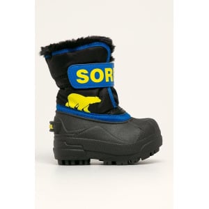 Детские зимние ботинки Snow Commander Sorel, черный